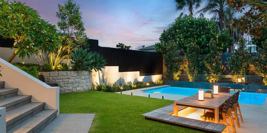 Backyard landscaping Melbourne modern retreat