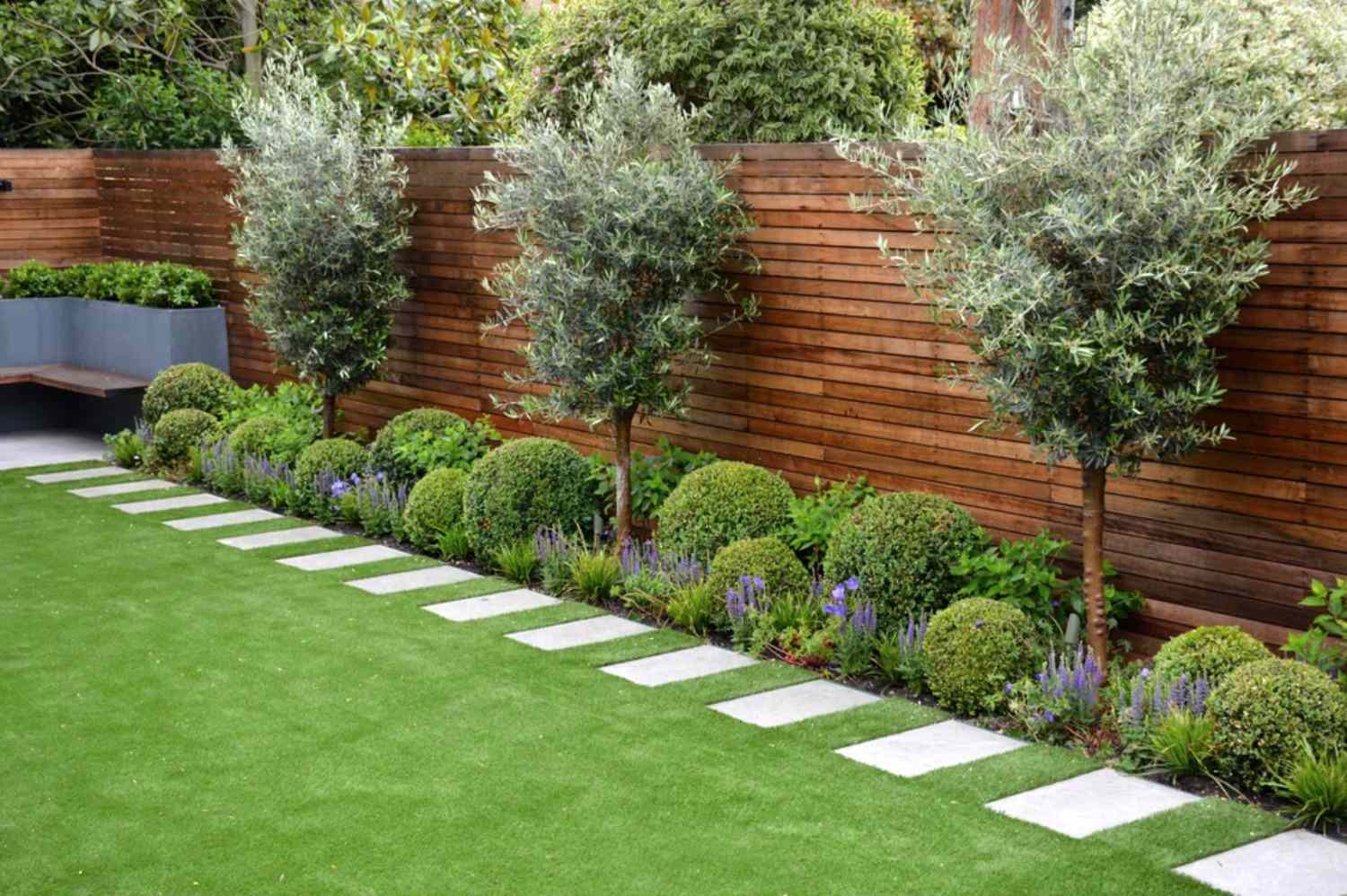 Backyard landscaping with turf installation Melbourne