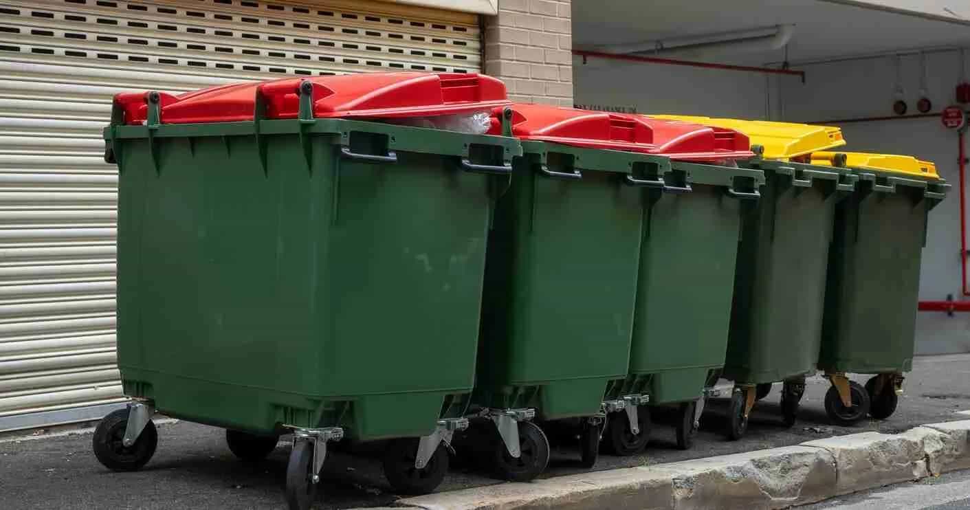 Commercial bin washing in Melbourne