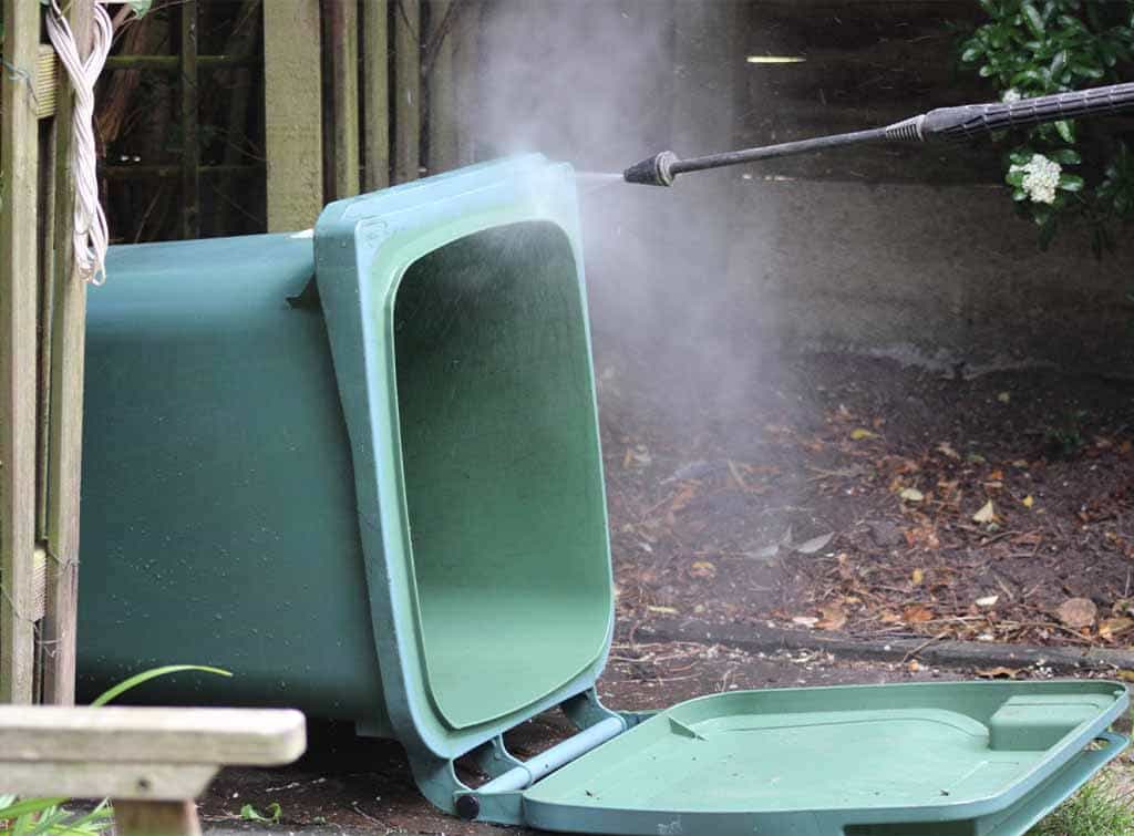 Residential bin washing in Melbourne