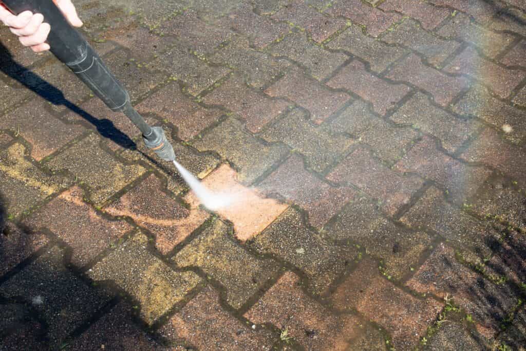 Brick driveway cleaning Melbourne