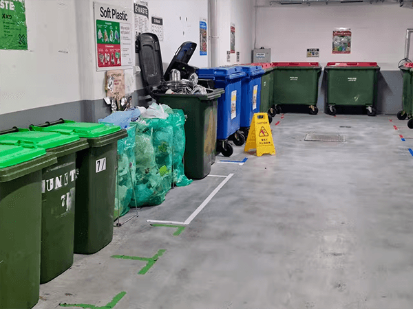 Commercial bin room cleaning Melbourne