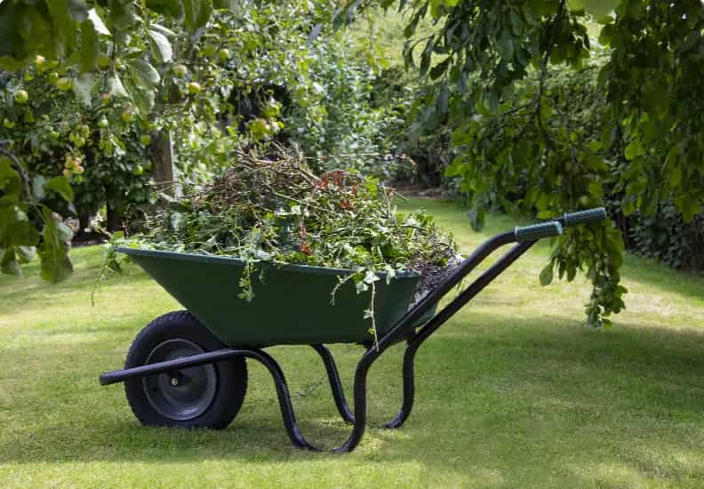 Melbourne garden cleanup green waste removal